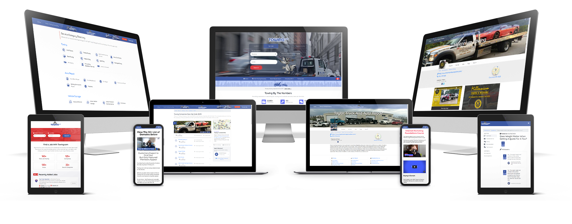 What is included with Towing.com featured membership
