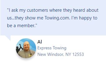 Testimonial Express Towing